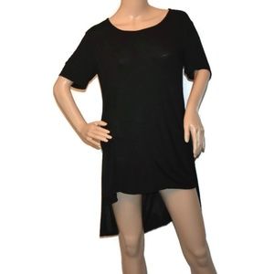 Silence Noise black high low top festival Med UO